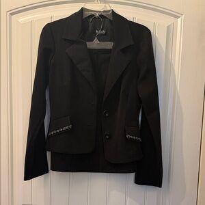 Black Women's Blazer/Skirt set